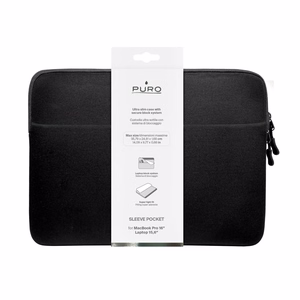Puro SLIM POCKET neopreenisuojatasku 15-16'' musta