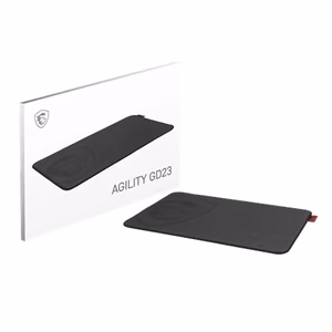 MSI Agility GD23 Mouse pad 220 x 320 x 3 mm Black