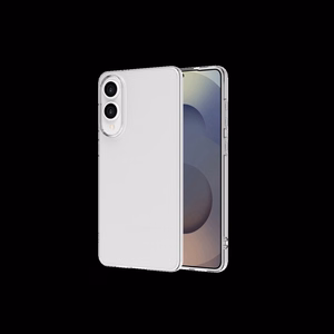 JM ANTI-BACTERIA TPU suojakuori Galaxy S25 Edge läpinäkyvä