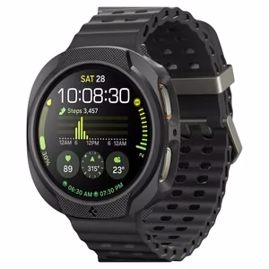 Spigen Liquid Air Suojakuori Samsung Galaxy Watch 8 40mm:lle - Matta Musta