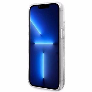 Karl Lagerfeld Liquid Glitter Big KL kotelo iPhone 14 - hopea - hopea