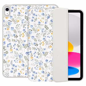 Tech-Protect SC Pen Case for iPad 10.9" 2022 (10th gen.) / 11" 2025 (11th gen.) - Daisies with Leaves