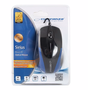 Esperanza EM102B hiiri USB Type-A optinen 800 DPI