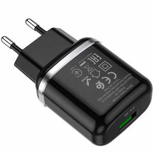 Phone charger Hoco USB A QC3.0 3A 18W N3 black