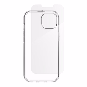 ZAGG setti Suojakuori + Karkaistu lasi IF DEFENCE BUNDLE iPhone 13 / 14 / 15 / 16e:lle - läpinäkyvä