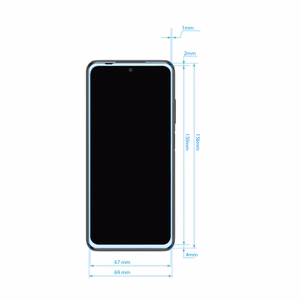 Crong 7D Nano Flexible Glass 9H full-screen hybrid protector for Xiaomi Redmi Note 10 5G