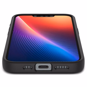 Spigen Liquid Air suojakuori iPhone 16e / 17e:lle - matta musta