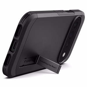 Spigen Tough Armor Mag MagSafe -suojakuori Google Pixel 11 Pro XL -mallille, musta