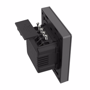SONOFF M5-3C-80 älykäs Wi-Fi-seinäkytkin (3-kanavainen, kehykseen, grafiitti)