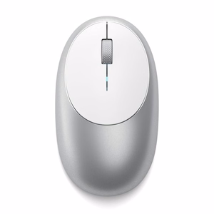 Langaton hiiri Satechi 1200 dpi bluetooth M1 hopeinen