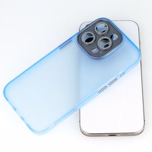 AG Matte Series Suojakuori iPhone 15 Plus:lle vaaleansininen