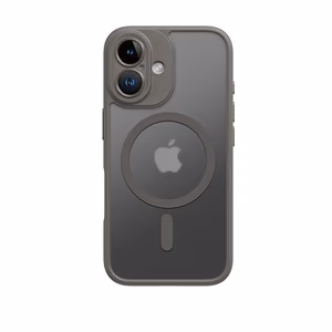 Rock Guard Touch Matte Series Magneettinen Suojakuori iPhone 16:lle harmaa