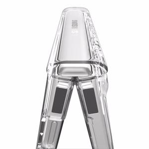 Spigen Ultra Hybrid Pro MagSafe case for Samsung Galaxy Z Flip8 – clear and white