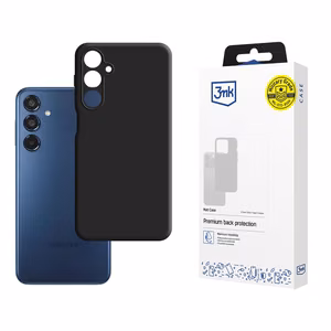 3mk Matt Case -suojakuori Samsung Galaxy M35 5G:lle - musta