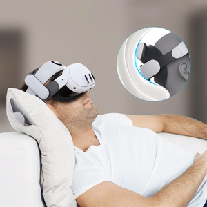 BoboVR S3 Pro Strap for Meta Quest 3 VR Headset + B100 External Battery - Black and White