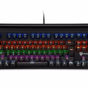 Liocat KX 365 CM pelinäppäimistö, mekaaninen QWERTY, musta