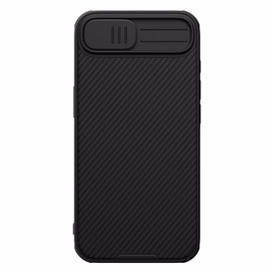 Nillkin Camshield Pro Suojakuori iPhone 16e / 17e:lle - musta