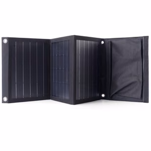 Aurinkoenergian matkalatturi Choetech SC005 22W 2.4A