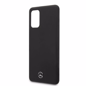 Mercedes Silicone Line Silikoninen Suojakuori Samsung Galaxy S20+:lle musta