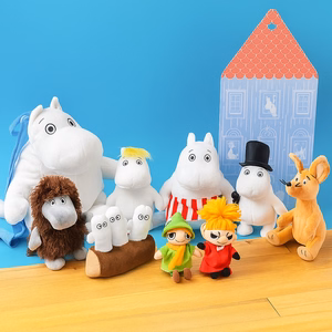 Moomins Moominpappa -pehmolelu, 20,5 cm