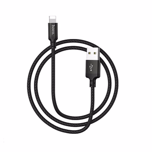 Hoco USB-A - Lightning -kaapeli 1 m X14 - musta