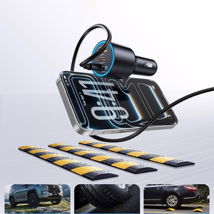 Orico HyperDrive 165W USB-A + 2x USB-C autolaturi - musta