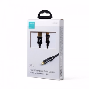 USB kaapeli Joyroom S-UL012A20 musta Lightning 200cm (enintään 20W)