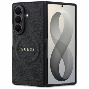 Musta Guess 4G Classic MagSafe -suojakuori Samsung Galaxy Z Fold8 Ultra -puhelimelle