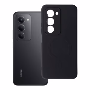 Case for Xiaomi Redmi 15 4G / 5G (171,1mm) Silicone Mag Cover compatible with MagSafe black