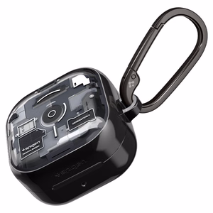 Spigen Ultra Hybrid Zero One -suojakuori Samsung Galaxy Buds 4 / 4 Pro:lle - musta