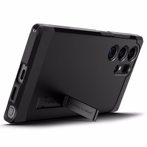 Spigen Tough Armor suojakuori Samsung Galaxy S24 Ultra:lle musta