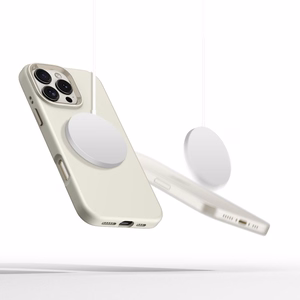 Tech-Protect Silicone PU MagSafe iPhone 16 Pro Suojakuori - beige
