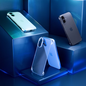 3mk Just20g Clear Case Suojakuori Apple iPhone 16:lle - läpinäkyvä