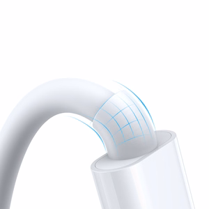Joyroom S-IW008 3-in-1 cable magnetic charger USB-A - Lightning/USB-C 1.2m - white