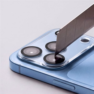 Läpinäkyvä karkaistusta lasista valmistettu Tech-Protect Cam Fit+ -kameransuoja Apple iPhone 18 Pro Max -puhelimelle