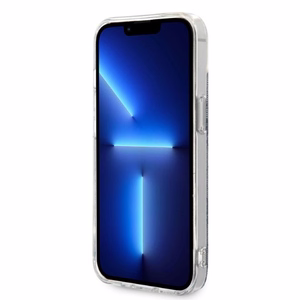 Setti Guess GUBPP14MH4EACSB kotelo+laturi iPhone 14 Plus 6.7" sininen kovakotelo 4G Print MagSafe