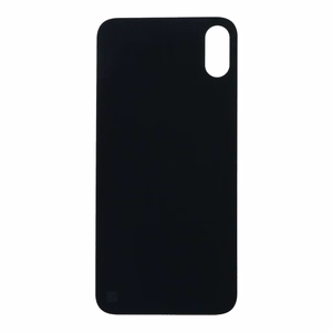 Takakuori iPhone X:lle harmaa (space grey) (suurempi aukko kameralle) OEM