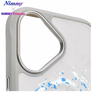 Nimmy Pantera MagSafe Suojakuori iPhone 16:lle - vaaleanharmaa