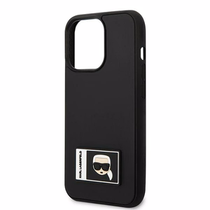 Karl Lagerfeld Ikonik Patch kotelo iPhone 13 Pro Max - musta - musta