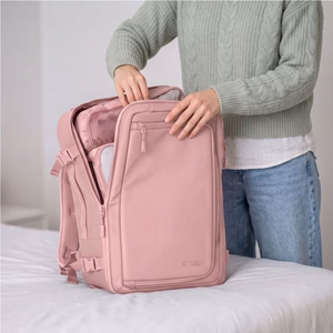 Tech-Protect Defender S50 reppu Ryanair & Wizz Air 20L kannettava tietokone - vaaleanpunainen