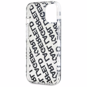Karl Lagerfeld IML Fullover Logo Suojakuori iPhone 15 / 14 / 13:lle - kultainen