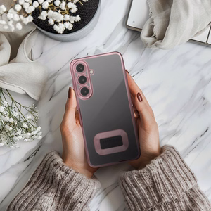 Suojakuori Samsung S25 PLUS:lle Glam vaaleanpunainen