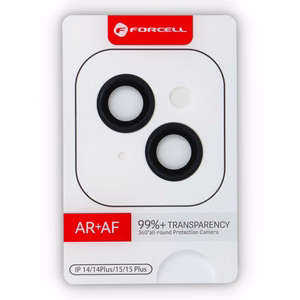 Kameran lasi iPhone 14 / 14 Plus:lle Forcell Premium musta