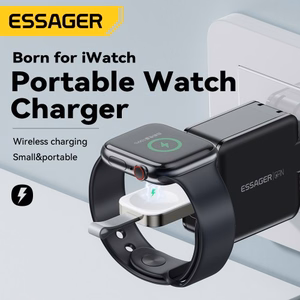Wireless Charger Essager "Bay Portable L" Wite (for Apple Watch)