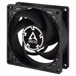 ARCTIC P8 PWM PST paineelle optimoitu tuuletin, 4-pin, 80mm, musta