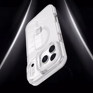 Case for Samsung S26 PLUS Lens Mag Cover compatible with MagSafe white