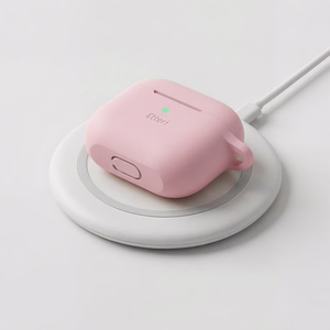 Etteri silikoninen suojakuori AirPods 3 vaaleanpunainen