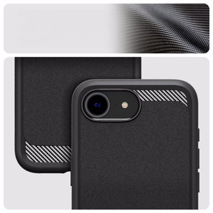 Spigen Core Armor Mag MagSafe Suojakuori iPhone 16E:lle - Mattamusta