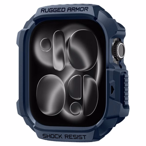 Spigen Rugged Armor Suojakuori Apple Watch 42mm - Laivastonsininen