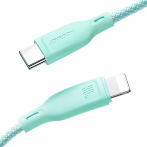 Joyroom Multi-Color Series S-A34 USB-C / USB-C PD 60W kaapeli 1m - violetti